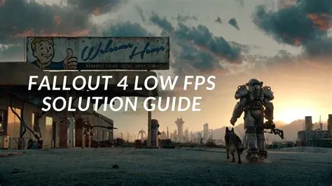 Why am i only getting 30 fps fallout 4