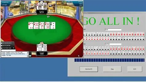 Is there an algorithm for online poker