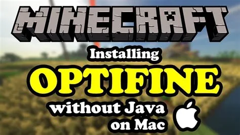 Can you have optifine without java