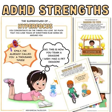 What are the weaknesses of adhd students