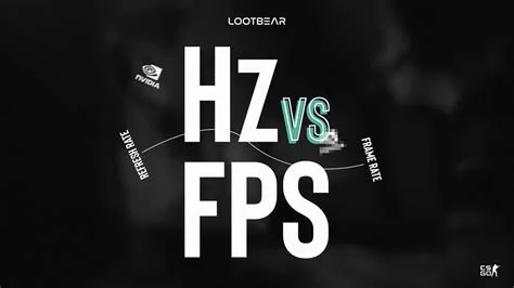 Does fps depend on hz