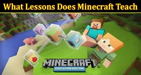 Does minecraft teach you anything