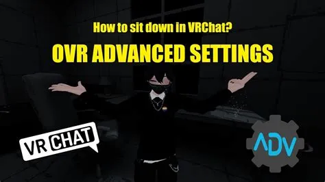 How do you sit down in vrchat quest