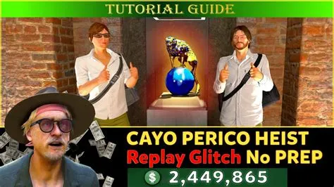 Can you replay perico heist