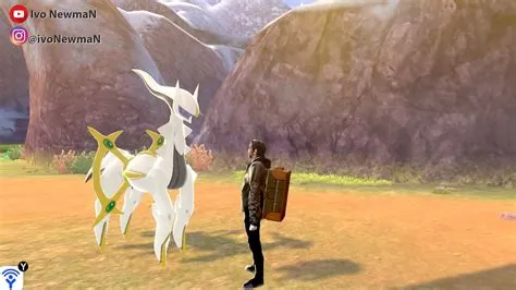 How do you get arceus in pokemon sword and shield