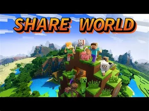 Can minecraft worlds be shared