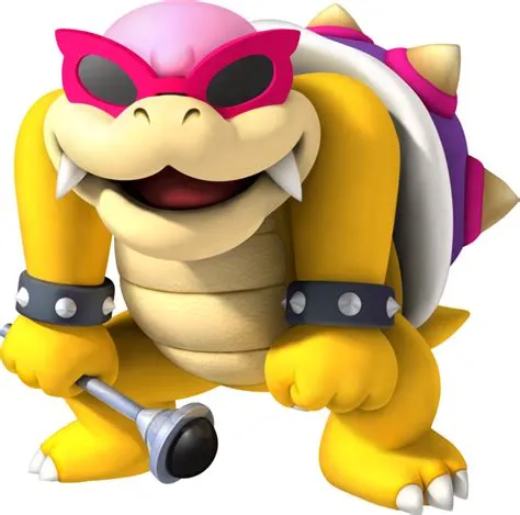 Why is roy koopa pink