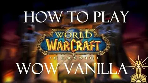 Why cant i play classic wow