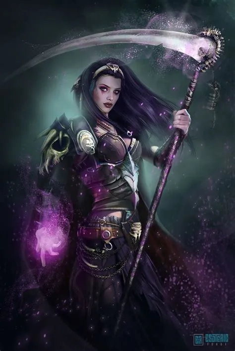 What is a female necromancer called