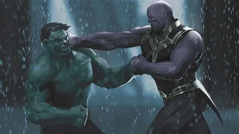 Can hulk defeat thanos