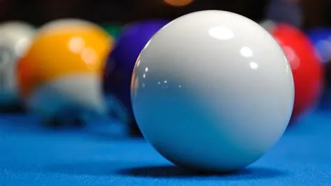 What is white ball called in pool