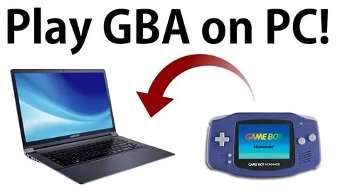 How to play gba file on pc