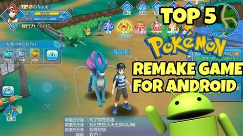 Why there is no pokémon game in android