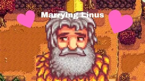 Can you marry linus