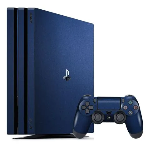 Why is my ps4 dark blue