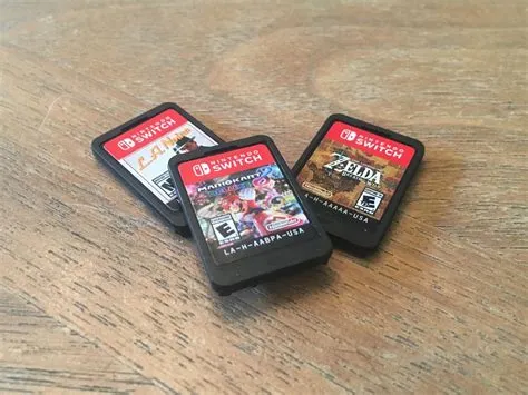 Do switch game cards have memory