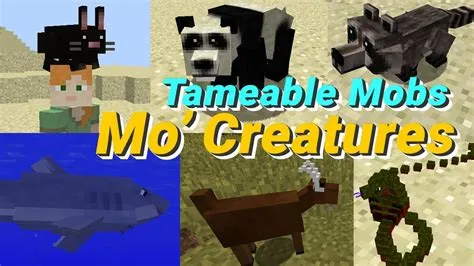 What are tameable mobs