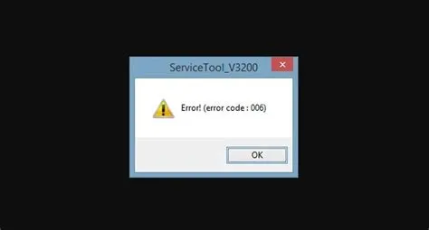 What is error code 006 0501