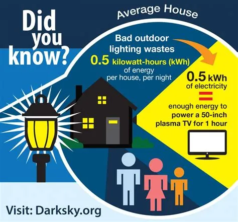 Do leds waste electricity