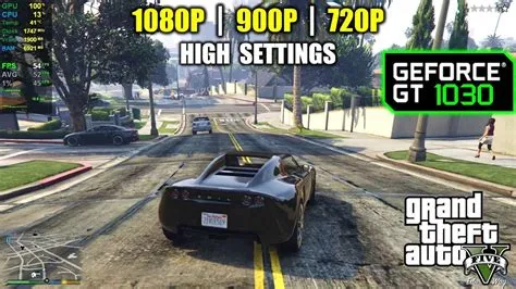 Can i run gta 5 on gt 1030