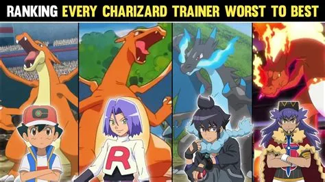 What trainer owns charizard