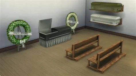 Are there funerals in sims 4