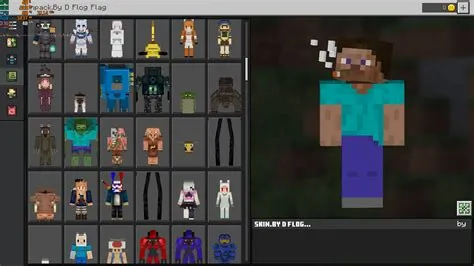 Why cant people see my skin on bedrock