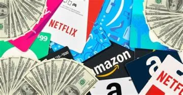 Can you turn e gift cards into cash?