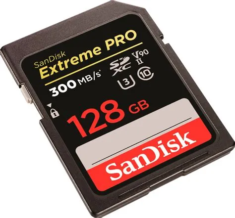 Is 128gb sd card enough for camera