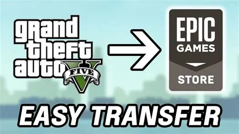 Can i transfer my gta from epic games to steam