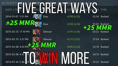 Can you gain mmr loss dota 2