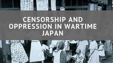 Does japan censor ww2