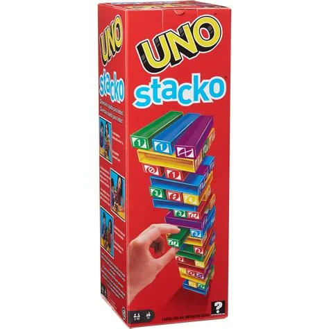 What numbers can you stack in uno