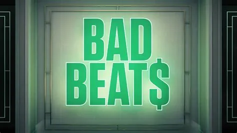 How does a bad beat pay out