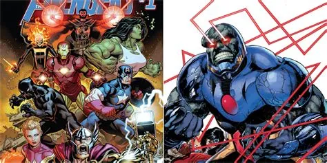 Can all avengers beat darkseid