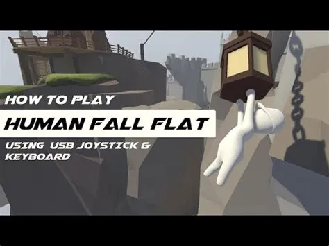 How do you add a second player to the human fall flat keyboard