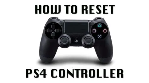 How do i restart my ps4 without the remote