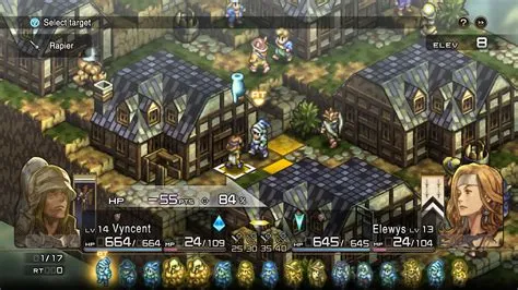 What is the max party size in tactics ogre