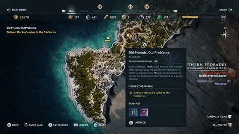 What are the difficulties on ac odyssey