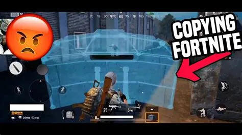 Is pubg mobile copying fortnite