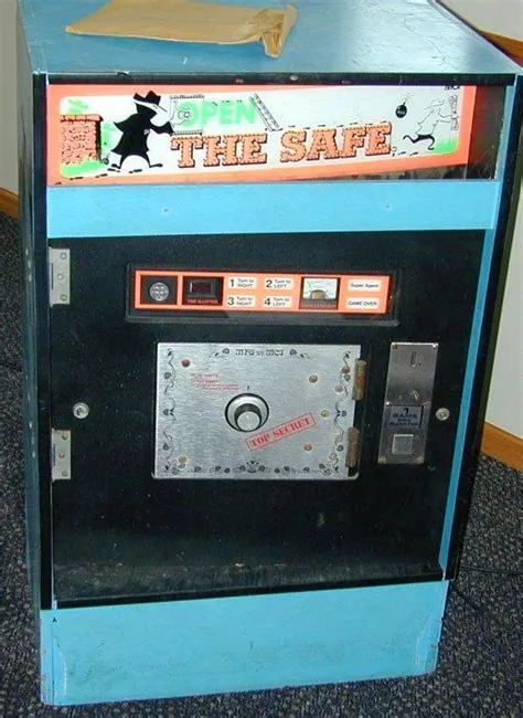 How much can the arcade safe hold