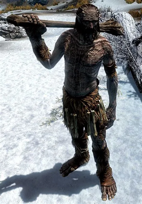 What is the largest character in skyrim