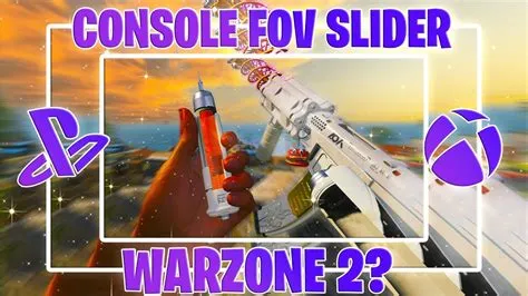 Will warzone add fov to console