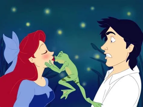 What is the story about kissing a frog