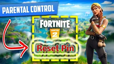 What do fortnite parental controls do