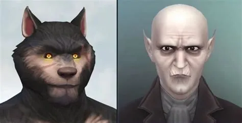 Do vampire sims hate werewolves