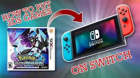 Can you put 3ds games in a switch lite