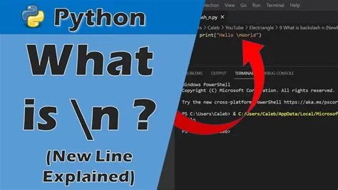 How do you use n in python