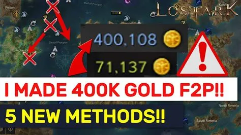 What is the gold limit in argos lost ark