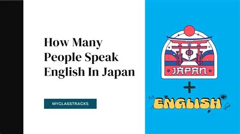 Can i speak english in japan